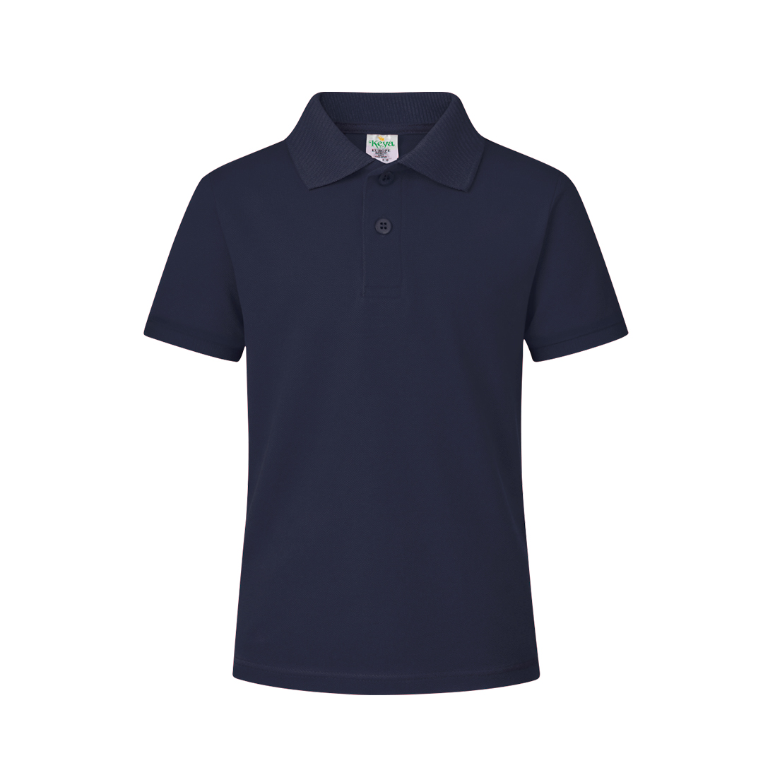 Dziecięce kolorowe polo "keya" YPS180 P164987T granatowy ciemny