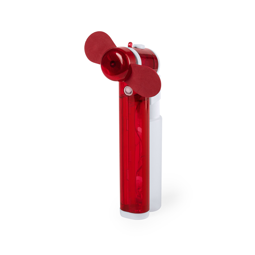 Wentylator z atomizerem Hendry P165350T czerwony
