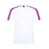 T-shirt dla dorosłych Tecnic Dinamic Comby P165441T fuksjowy