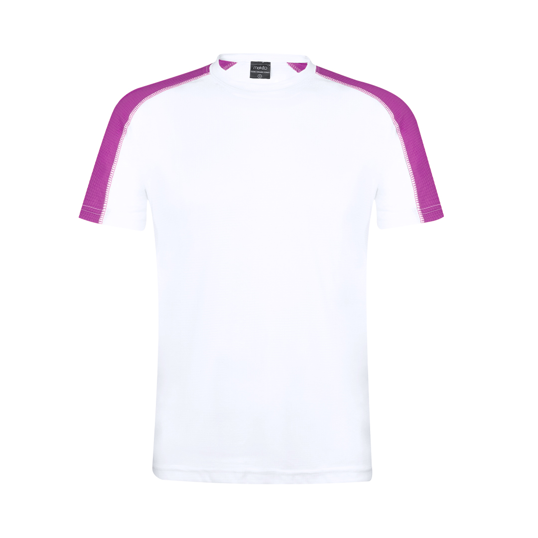 T-shirt dla dorosłych Tecnic Dinamic Comby P165441T fuksjowy