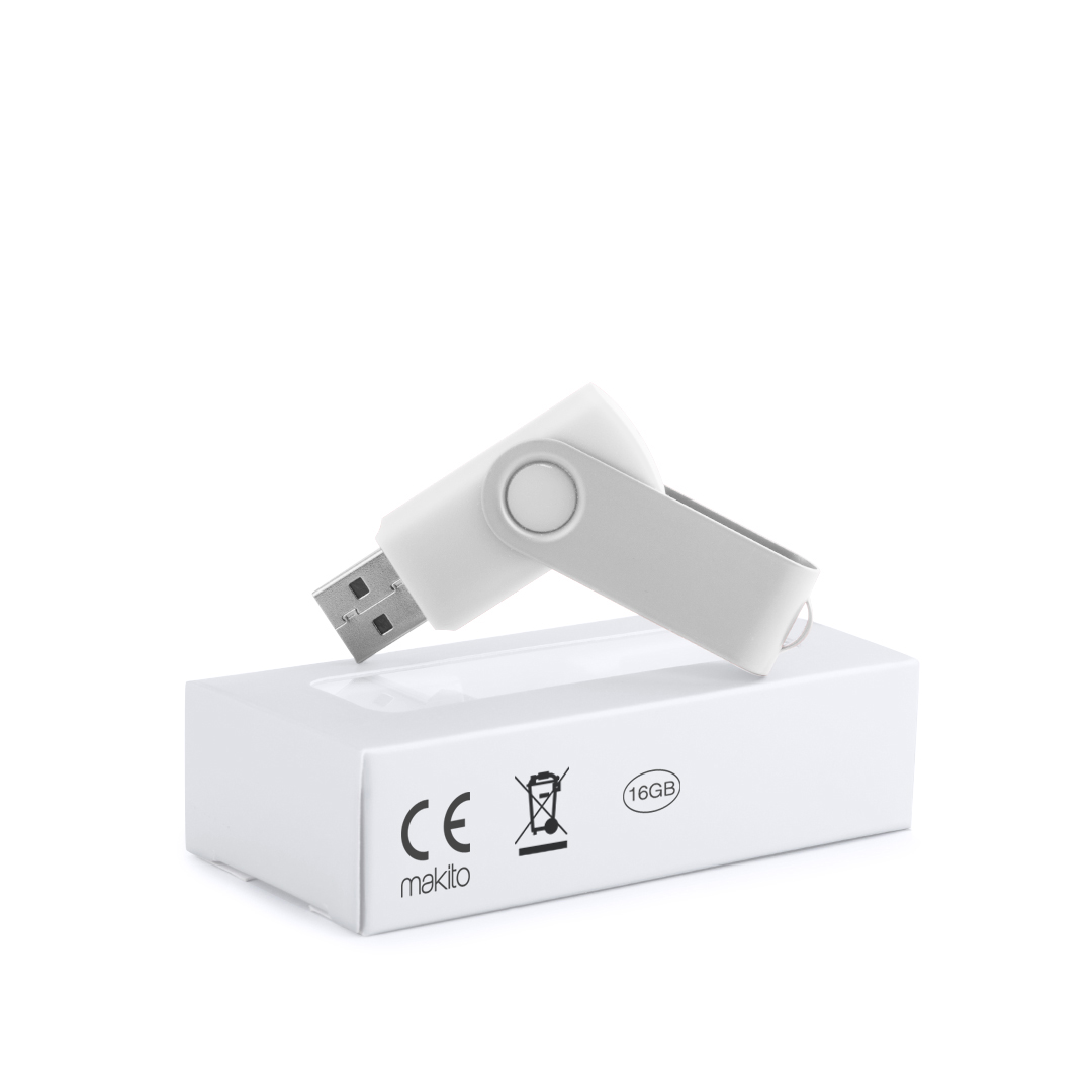 Pamięć USB Survet 16Gb P165280T biały