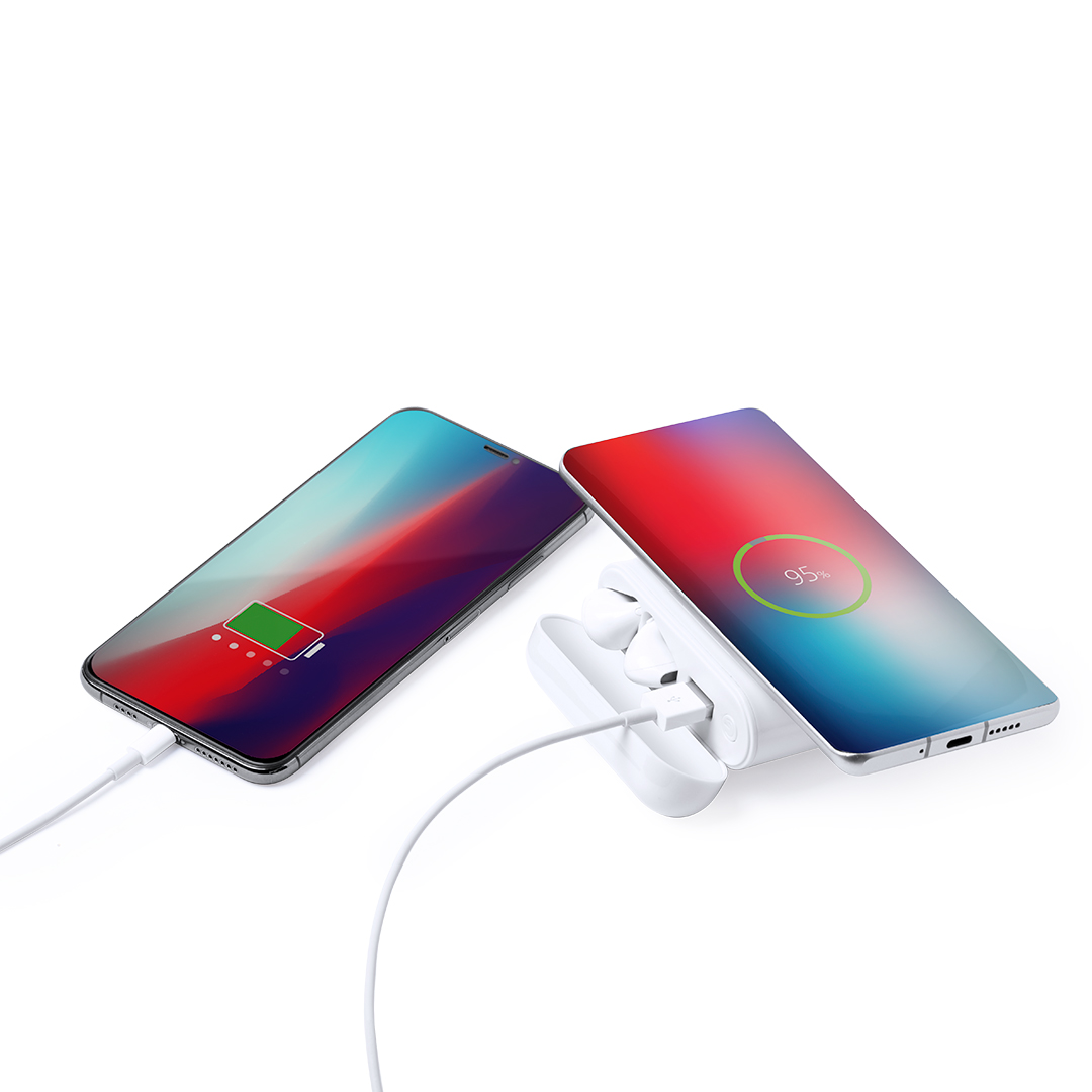 Słuchawki z powerbankiem Molik P165659T