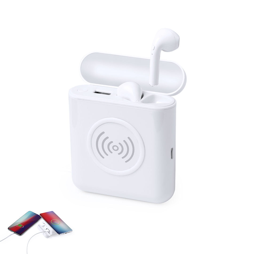 Słuchawki z powerbankiem Molik P165659T