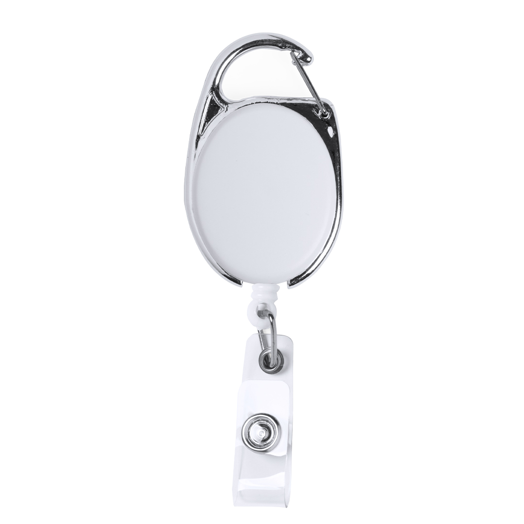 Uchwyt na identyfikator Napper P166106T biały