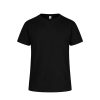 T-shirt dla dorosłych "keya" Organic Color P166450T czarny