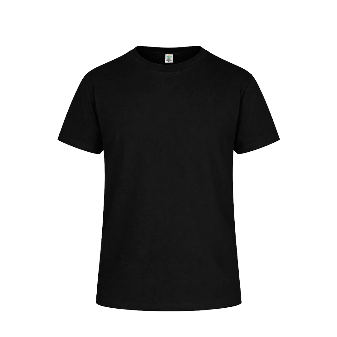 T-shirt dla dorosłych "keya" Organic Color P166450T czarny