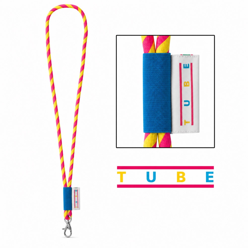 Wydrukowana próbka Lanyard TUBE Long (Ø 7 mm) P159948S ST-75001S-360
