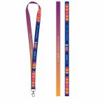 Wydrukowana próbka Lanyard SUBLIMATION Long II (20 mm) z poliestru P159952S 