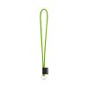 SET Lanyard TUBE Long (Ø 7 mm) z kółkiem Ø 32 mm P054633S jasnozielony