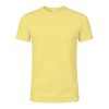 T-shirt dla dorosłych Guim P168520T żółty pastel