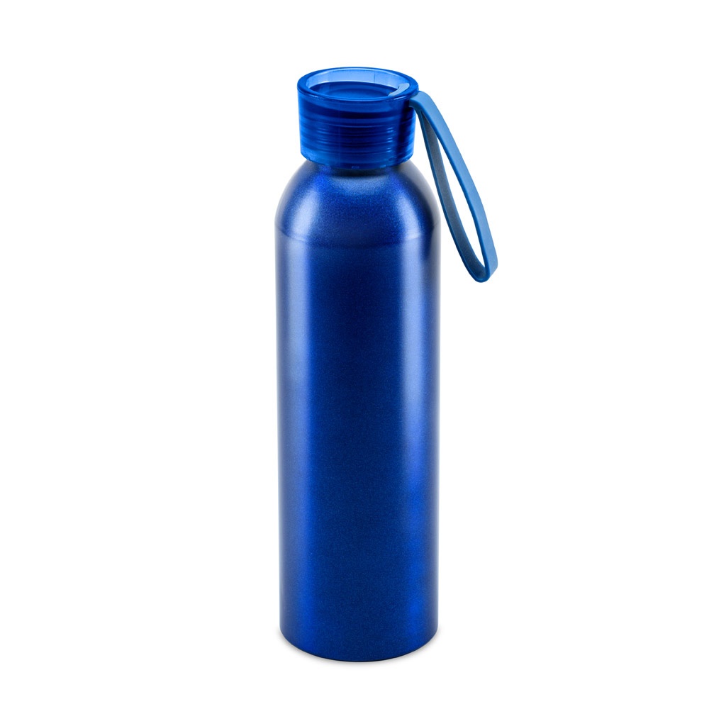 RIO. Aluminiowym ABS pochodzącego z recyklingu (100% z rAL) butelka z zakrętką z PP 660 ml P037100S granatowy