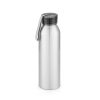 RIO. Aluminiowym ABS pochodzącego z recyklingu (100% z rAL) butelka z zakrętką z PP 660 ml P037100S satynowy srebrny