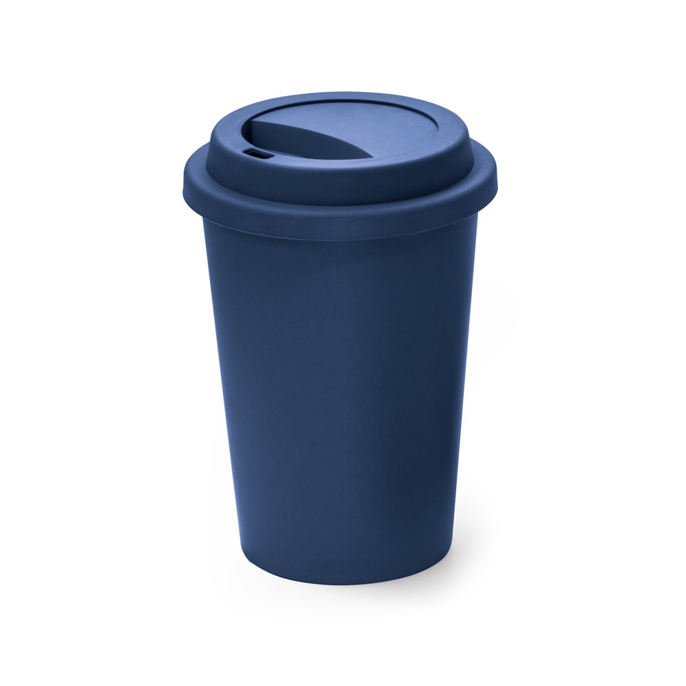 TONALI 450. Kubek wielokrotnego użytku z PP 450 ml P046619S granatowy