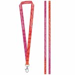 BRIGHTON S. Wydrukowana próbka SET Lanyard SUBLIMATION Long II (20 mm) z karabińczykiem 20 mm P159956S PM-HSN2544U