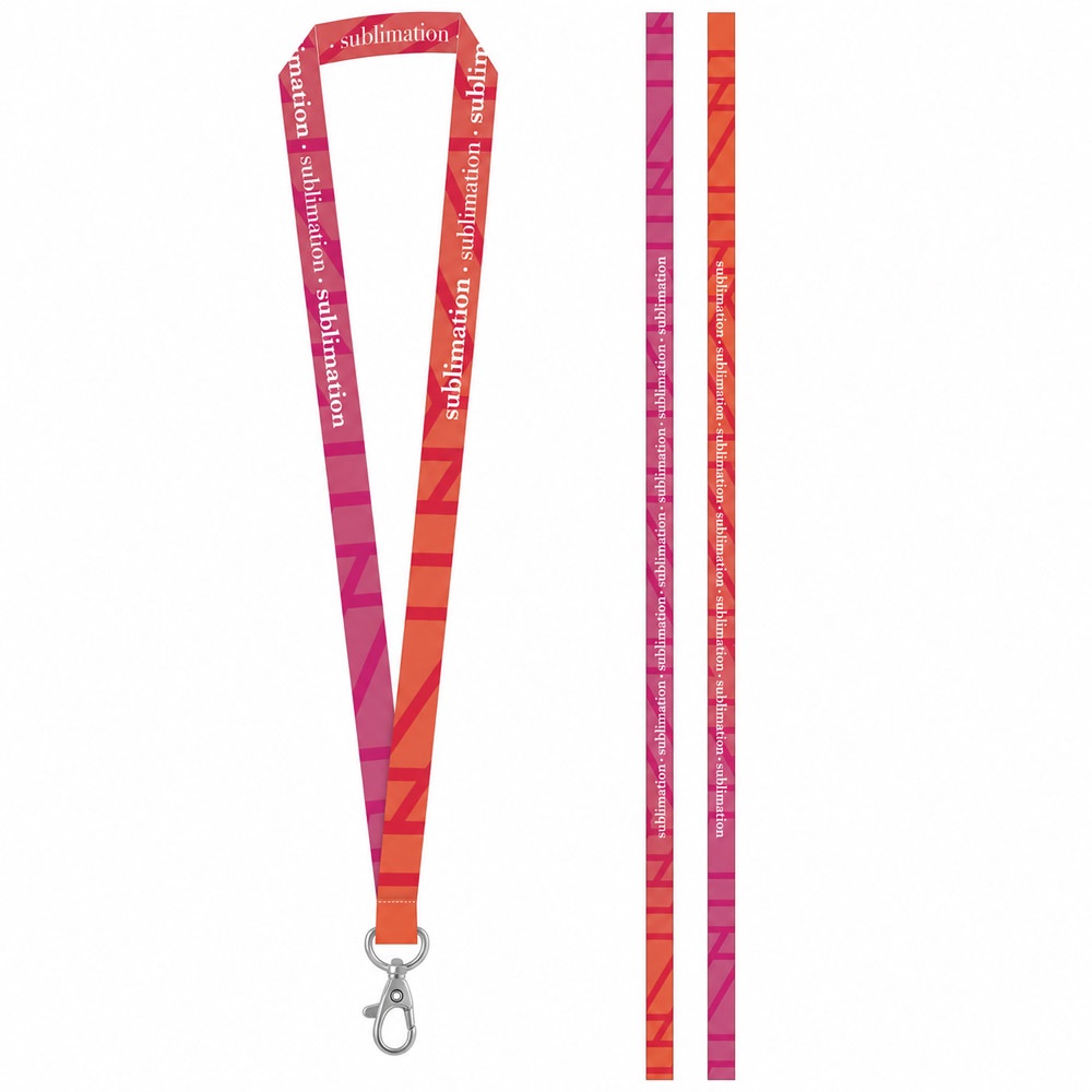 BRIGHTON S. Wydrukowana próbka SET Lanyard SUBLIMATION Long II (20 mm) z karabińczykiem 20 mm P159956S ST-94972S-106