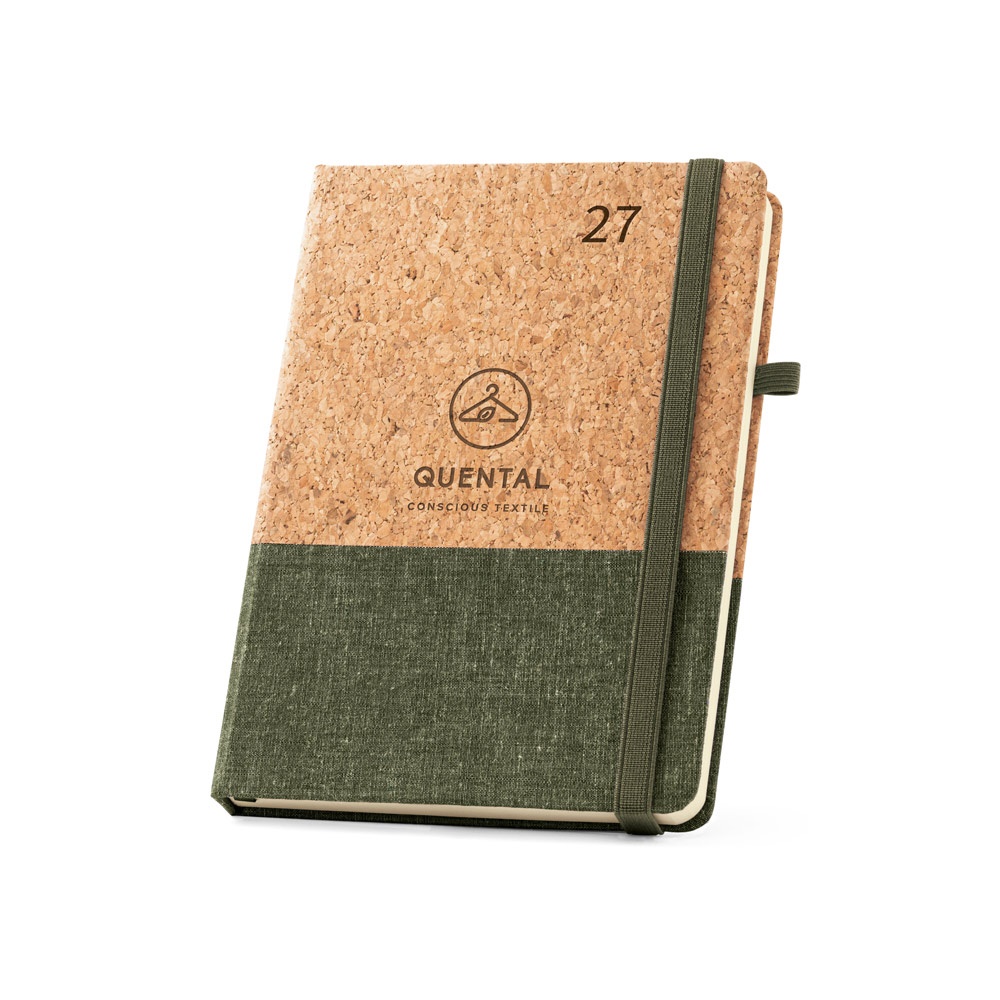 QUENTAL A5 P120888S ciemny zielony