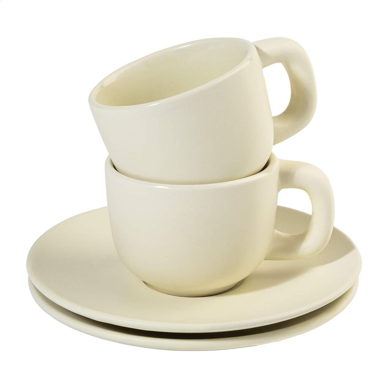 Zestaw filiżanek do espresso Caturra P118134D naturalny Zestaw filiżanek do espresso Caturra P118134D naturalny