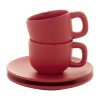 Zestaw filiżanek do espresso Caturra P118134D czerwony Zestaw filiżanek do espresso Caturra P118134D czerwony