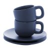 Zestaw filiżanek do espresso Caturra P118134D ciemnoniebieski Zestaw filiżanek do espresso Caturra P118134D ciemnoniebieski