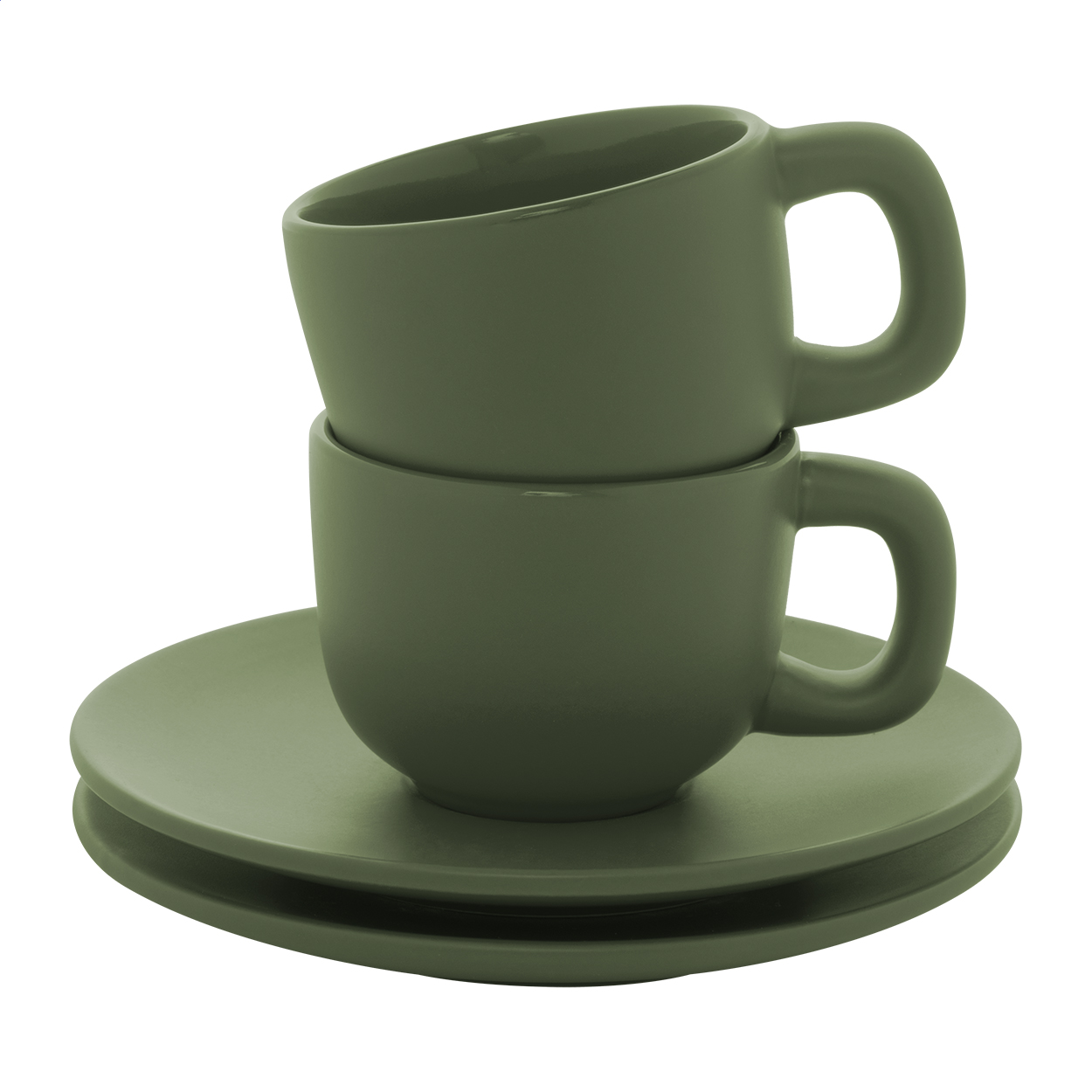 Zestaw filiżanek do espresso Caturra P118134D zielony Zestaw filiżanek do espresso Caturra P118134D zielony