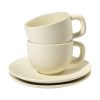 Zestaw filiżanek do cappuccino Caturra Plus P118139D naturalny Zestaw filiżanek do cappuccino Caturra Plus P118139D naturalny