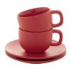 Zestaw filiżanek do cappuccino Caturra Plus P118139D czerwony Zestaw filiżanek do cappuccino Caturra Plus P118139D czerwony