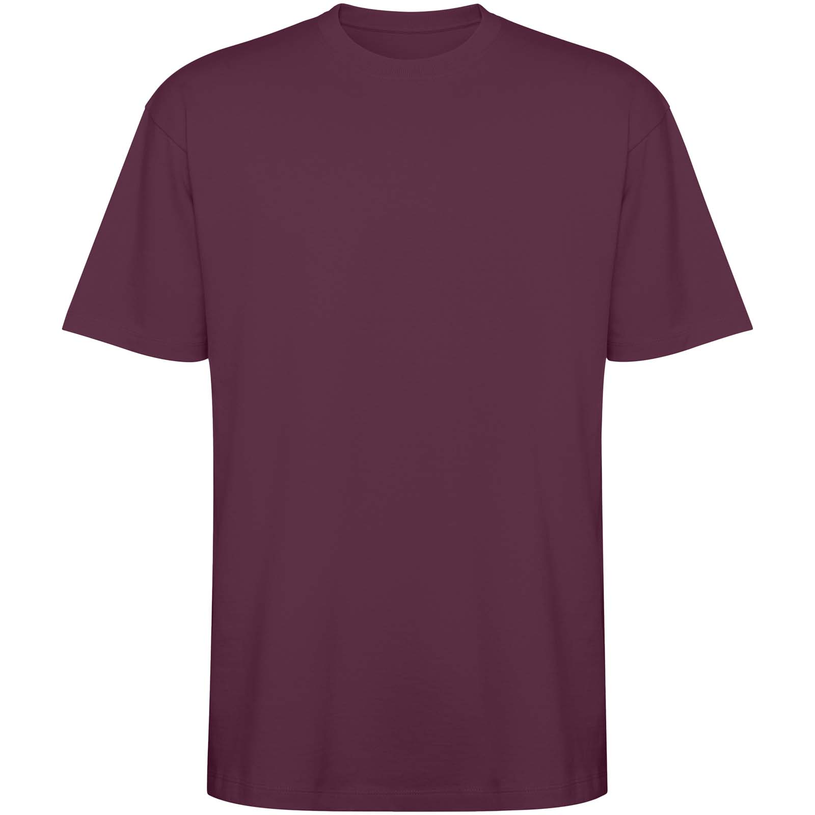 Koszulka Bull, unisex, oversize, z krótkim rękawem 210 g/m² P109960C plum red