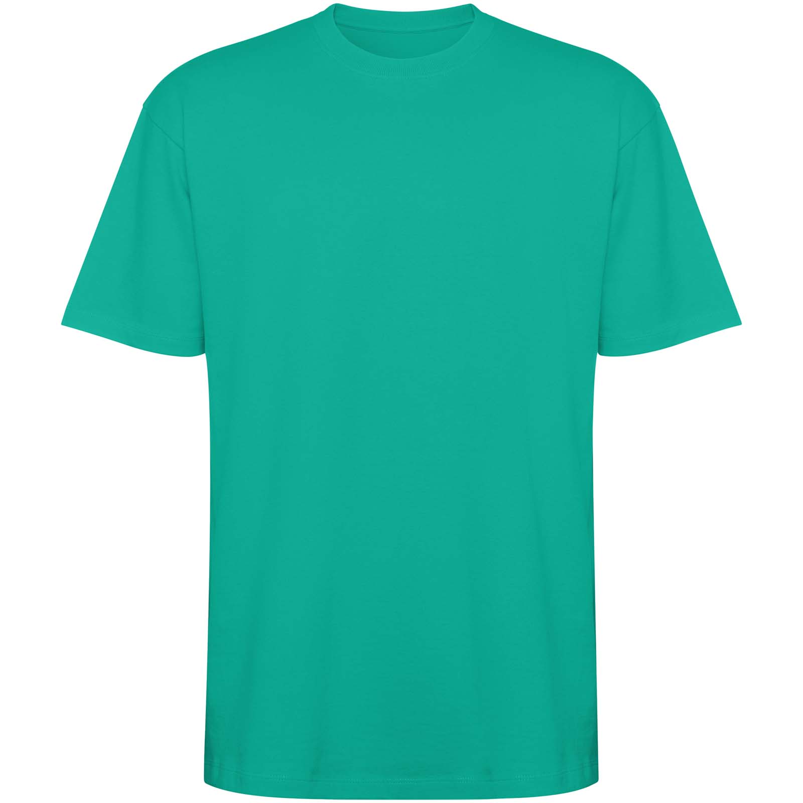 Koszulka Bull, unisex, oversize, z krótkim rękawem 210 g/m² P109960C zielony jadeitowy