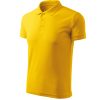 Koszulka polo męska Pique Polo Free P064298F żółty
