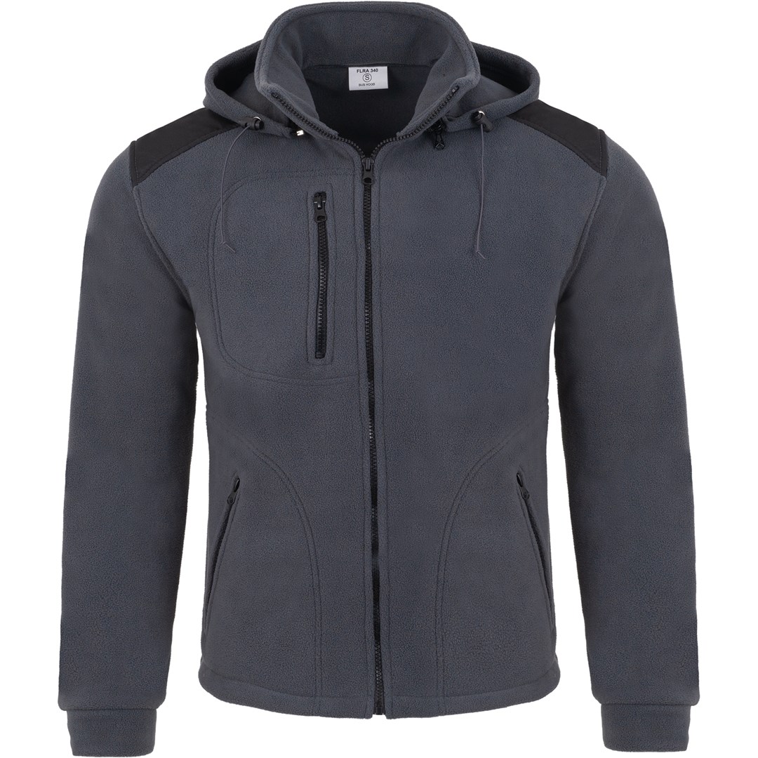 Flra 340 bus hood premium - polar z kapturem P141629H graphite / black