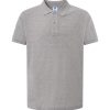 Koszulka polo pora 210 P137506H grey melange