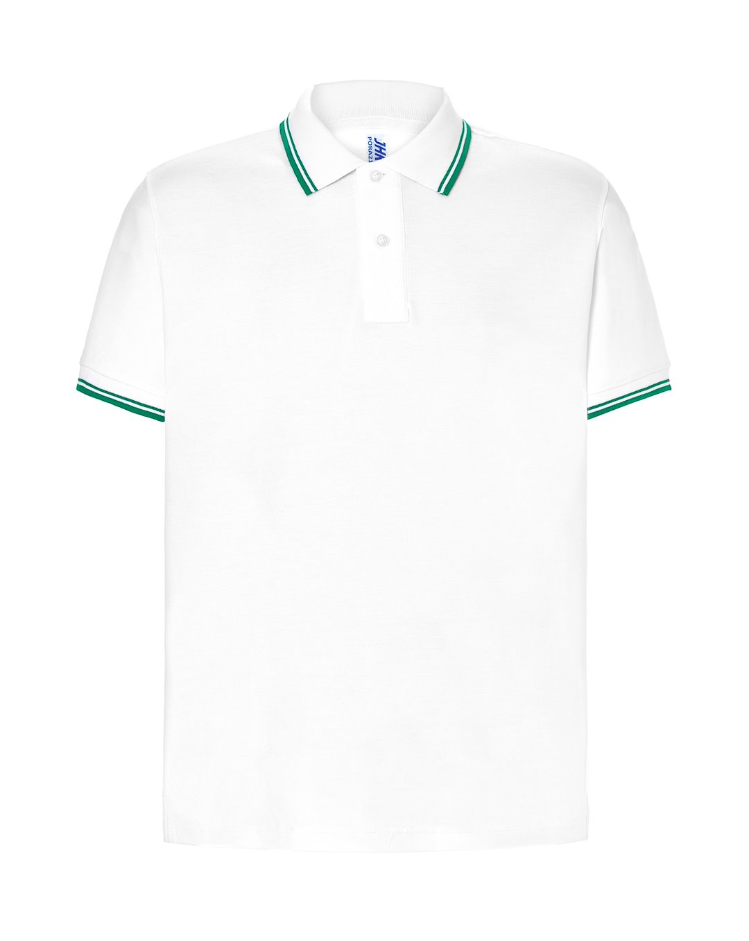 Koszulka polo pora 210 P137506H white / kelly green