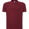 Koszulka polo pora 210 wk P152368H burgundy