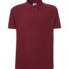 Koszulka polo pora 240 P142054H burgundy