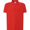 Koszulka polo pora 240 P142054H red