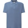Koszulka polo pora 240 P142054H steel blue
