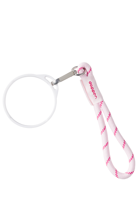 Smycz - White Mug Ring - Cherry Pink P159854P PM-DOH8952