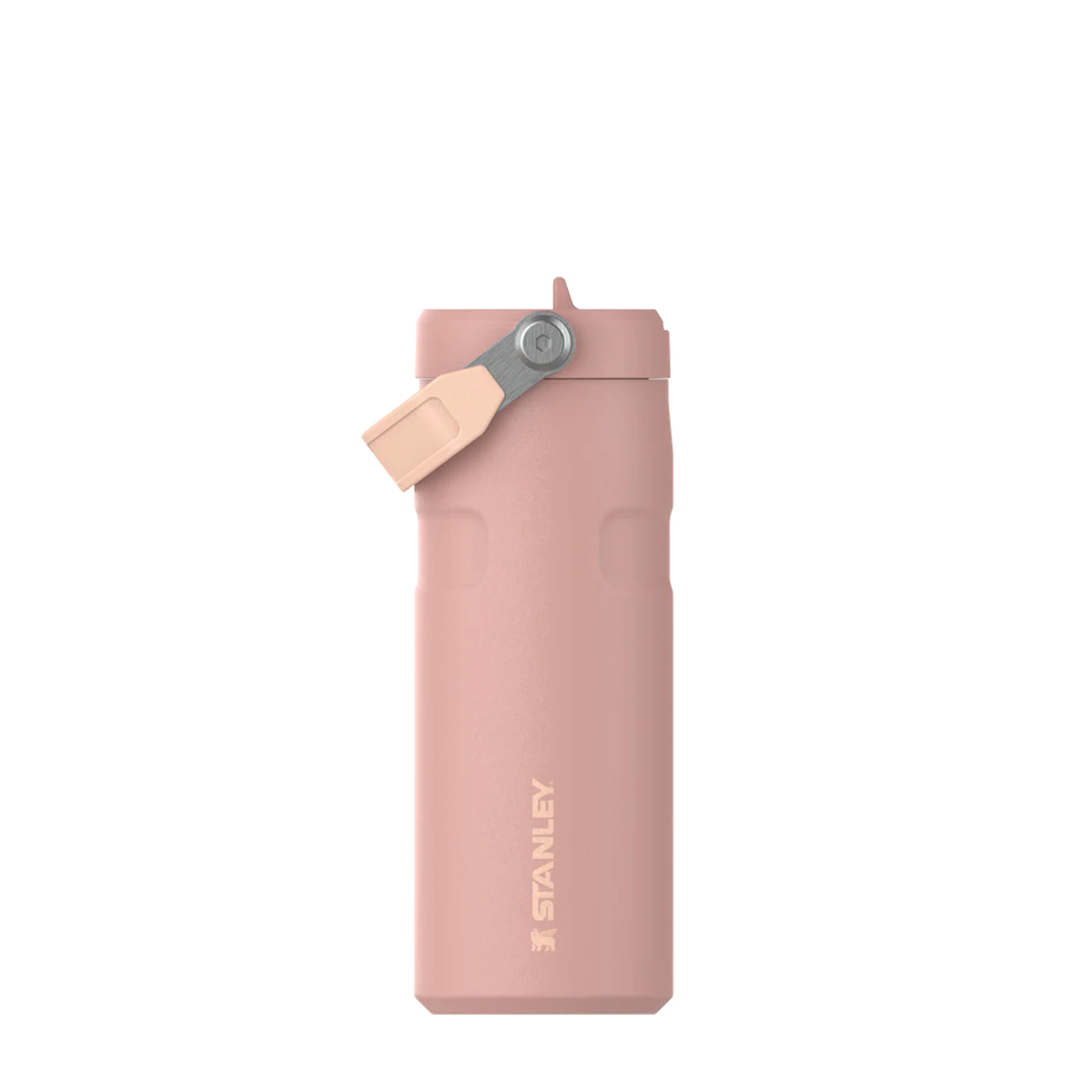 Butelka The IceFlow Bottle Flip Straw 0.47L P152437P peach rose Butelka The IceFlow Bottle Flip Straw 0.47L P152437P peach rose