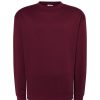 Bluza dresowa swra 290 P138169H burgundy