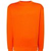 Bluza dresowa swra 290 P138169H orange fluor
