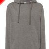 Bluza dresowa swra kng P138250H dark gray melange