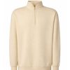 Bluza dresowa swra zip P138633H buttercream