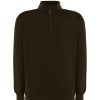 Bluza dresowa swra zip P138633H khaki