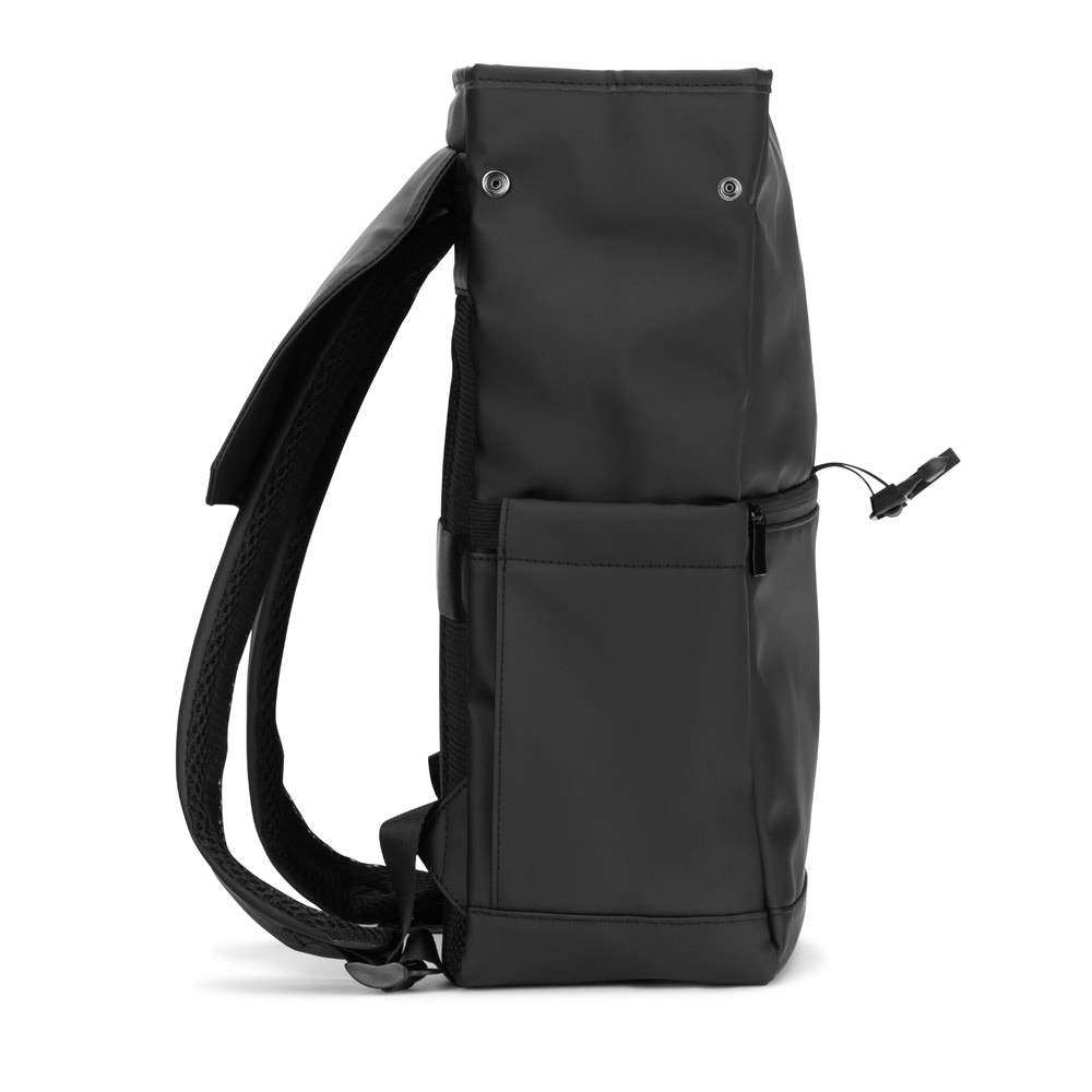 AZORES BAG. Plecak na laptopa (16") z PU, z klapką zakrywającą wszystkie komory P177406S