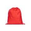 GIFT BAG M. Średniej wielkości torba typu plecak, wykonana z materiału włókninowego (60 g/m²) P177413S czerwony