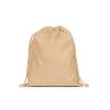 GIFT BAG M. Średniej wielkości torba typu plecak, wykonana z materiału włókninowego (60 g/m²) P177413S jasny brąz