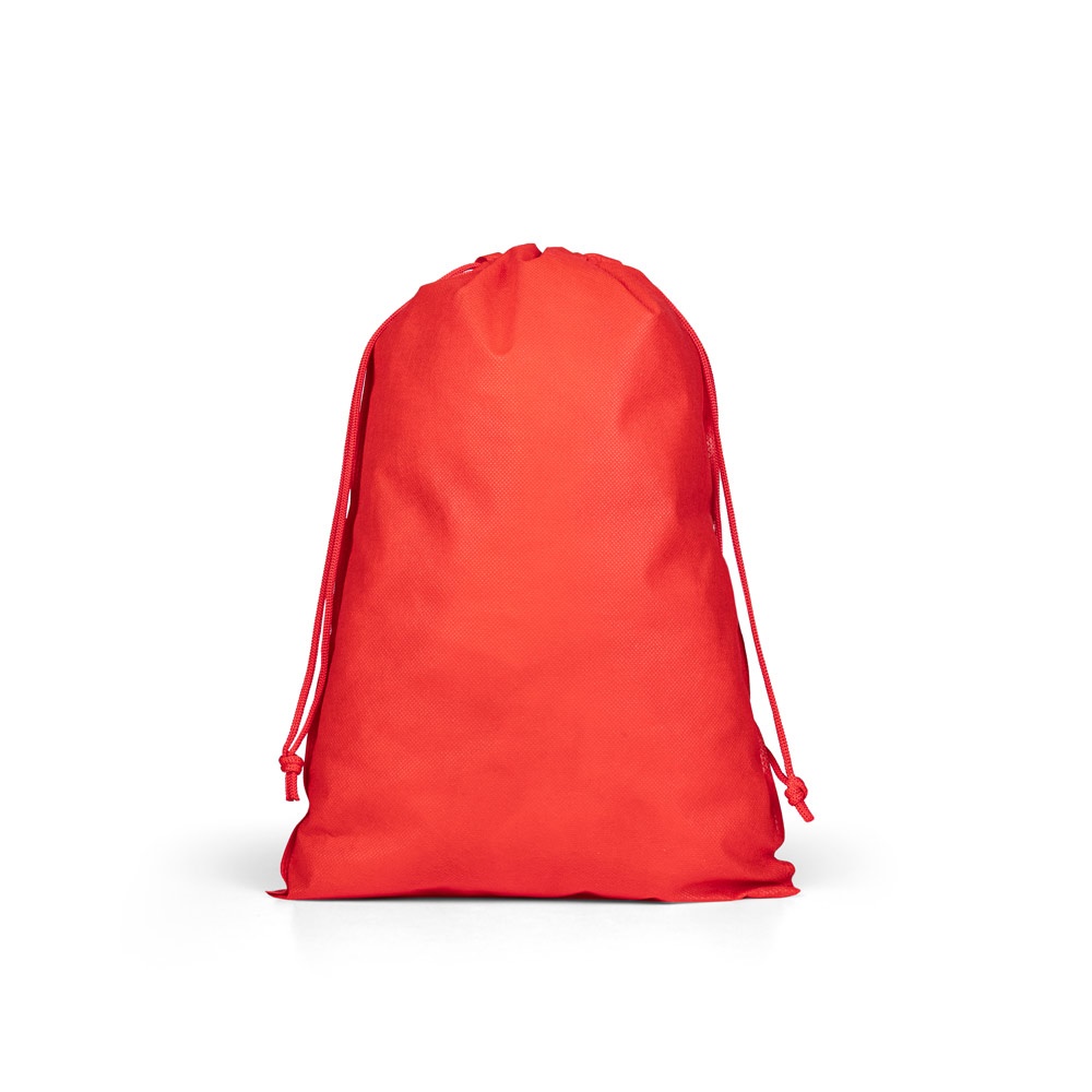 GIFT BAG L. Duża torba w stylu plecaka, wykonana z materiału włókninowego (60 g/m²) P177418S czerwony