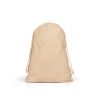 GIFT BAG L. Duża torba w stylu plecaka, wykonana z materiału włókninowego (60 g/m²) P177418S jasny brąz