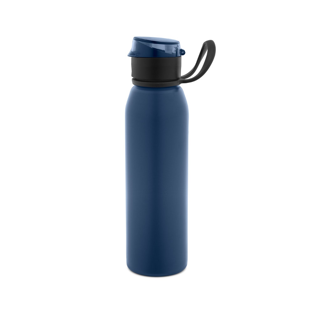 LEMIEUX. Butelka sportowa ze stali nierdzewnej (90% z recyklingu) 670 ml P177438S granatowy LEMIEUX. Butelka sportowa ze stali nierdzewnej (90% z recyklingu) 670 ml P177438S granatowy