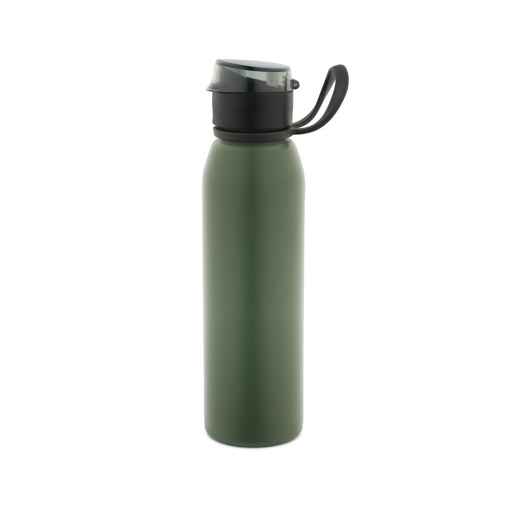 LEMIEUX. Butelka sportowa ze stali nierdzewnej (90% z recyklingu) 670 ml P177438S wojskowy zielony LEMIEUX. Butelka sportowa ze stali nierdzewnej (90% z recyklingu) 670 ml P177438S wojskowy zielony